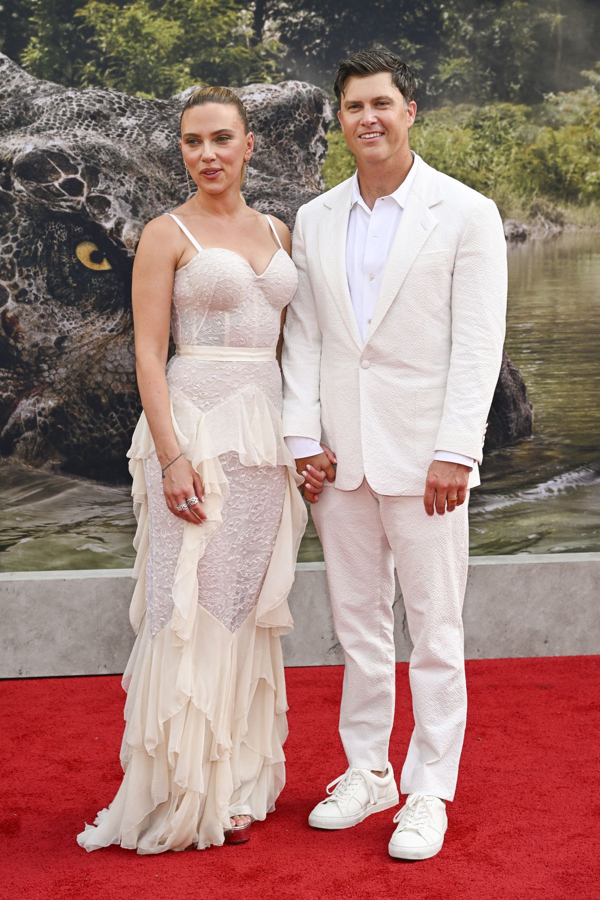 Herečka Scarlett Johansson v kreácii Givenchy a...