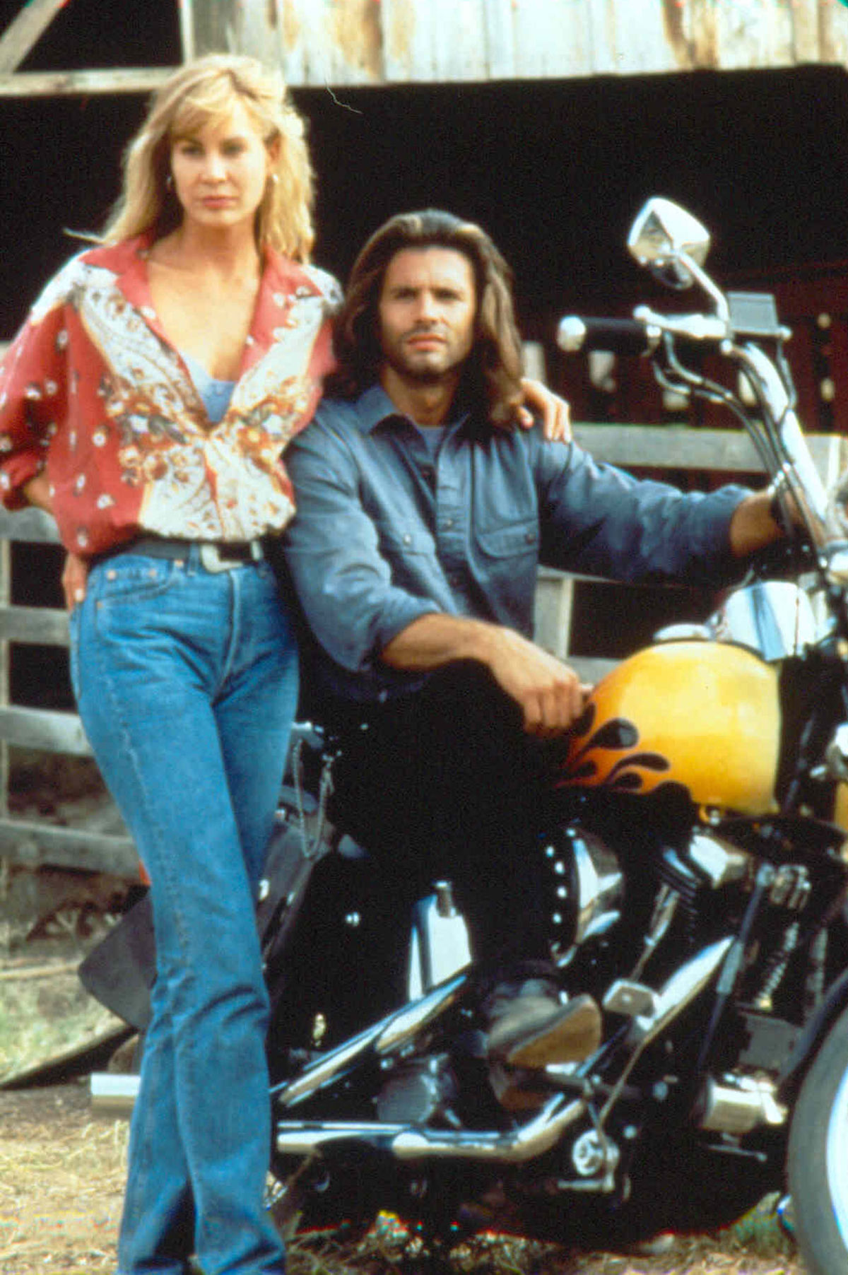 Herec Lorenzo Lamas a Cheyenne Phillips ako...