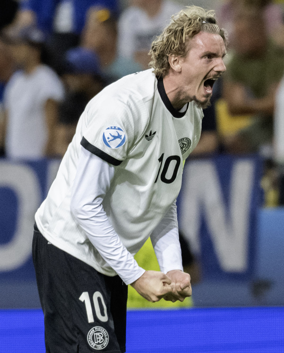 Nick Woltemade v drese Nemecka na ME...