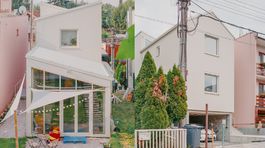 Dom Mačka vznikol na úzkom pozemku, ktorý...