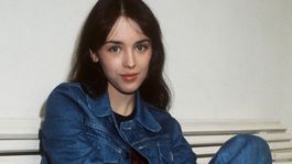Herečka Isabelle Adjani na zábere z roku 1974. 