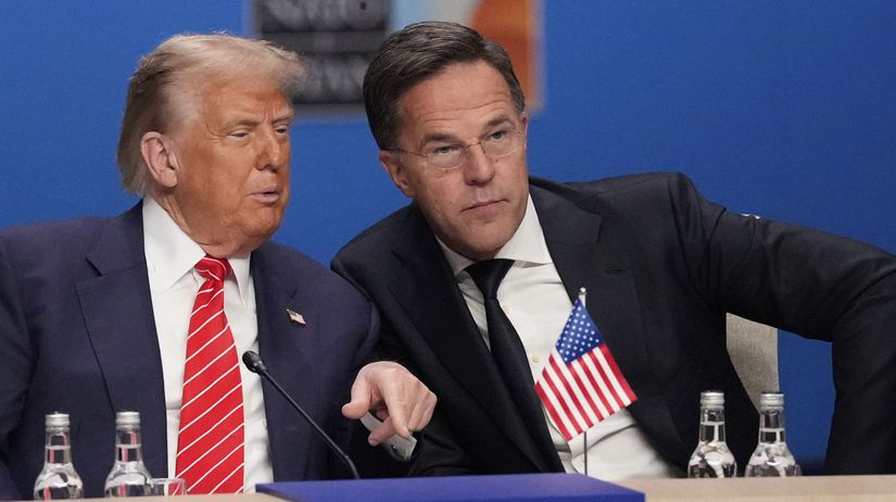 Mark Rutte / Donald Trump /