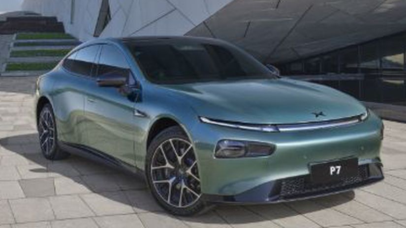 XPeng P7 vyzerá stále "cool"....