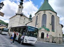 autobusy, Banská Štiavnica
