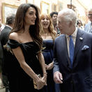Právnička Amal Clooney v rozhovore s britským kráľom Karolom III.