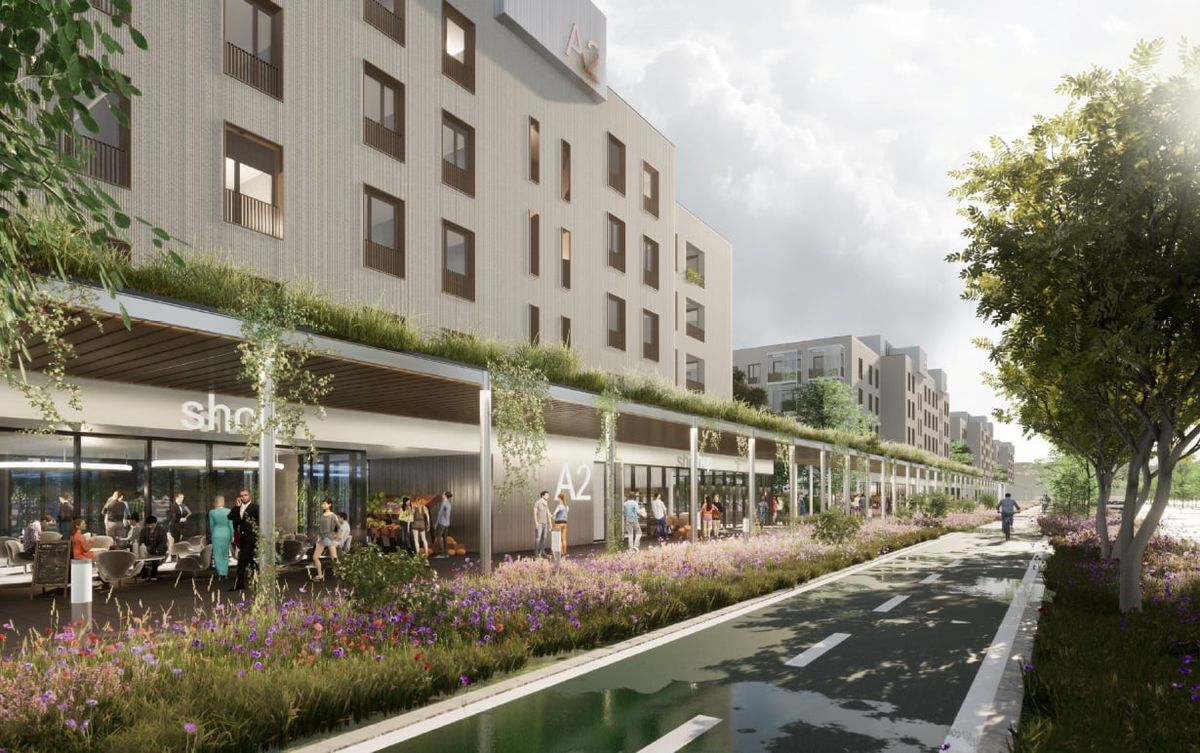 Vizualizácie k novej štvrti Park Life City v...