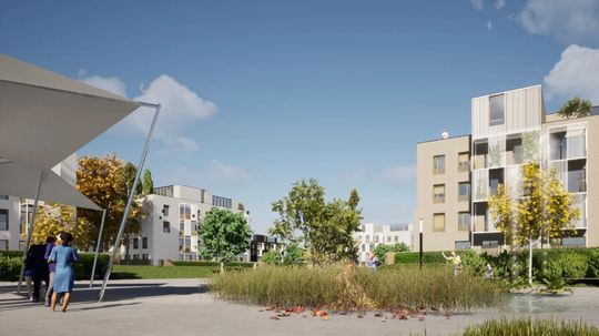 Vizualizácie k novej štvrti Park Life City v...