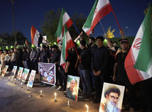 irán obete pohreb