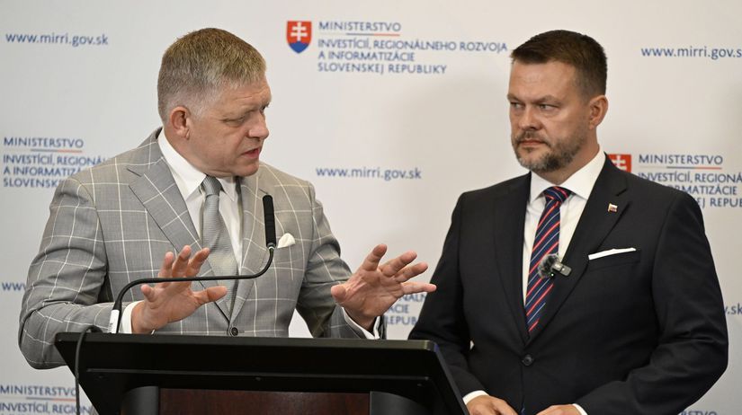 Samuel Migaľ / Robert Fico /