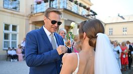 SVADBA: Moderátora Andreja Bičana a Michaely