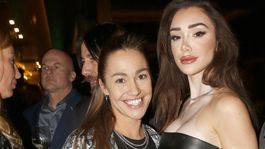 Barbora Mlejnková s ex Veronicou Biasiol.