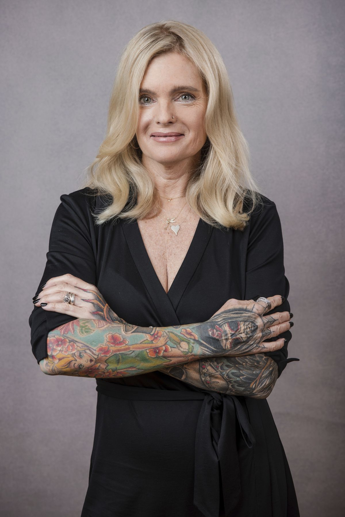 Erika Eleniak na zábere z roku 2024 - počas...