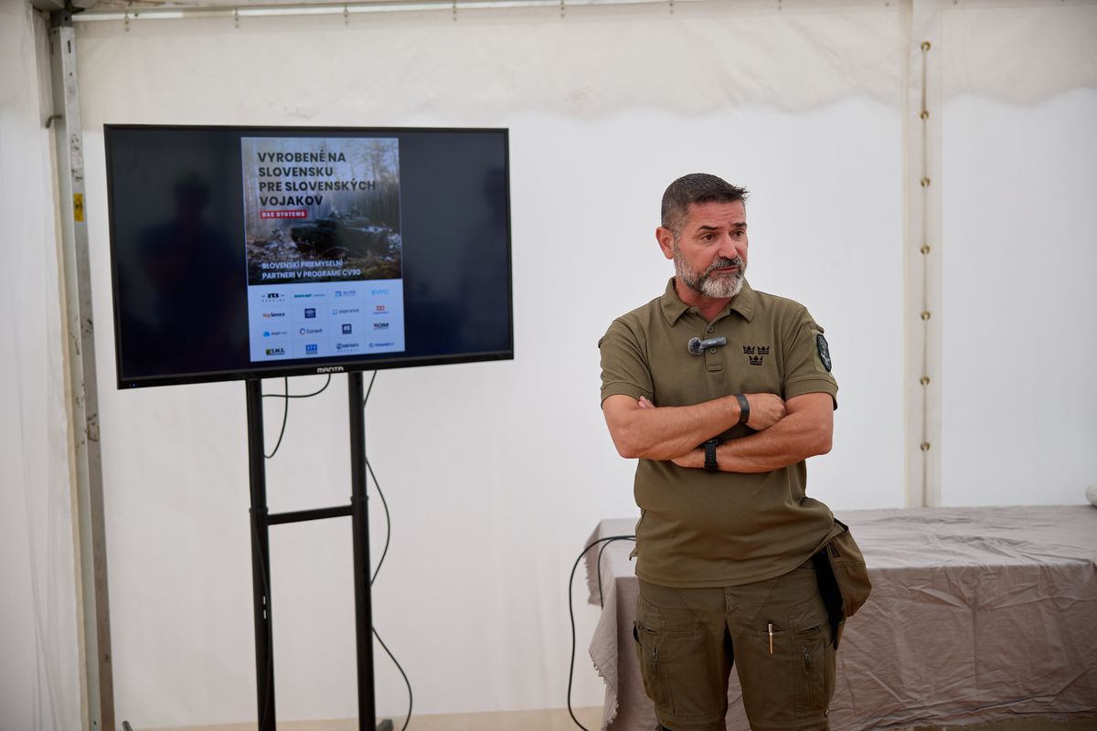Tarkan Turkcan, riaditeľ platformy CV90 v BAE...