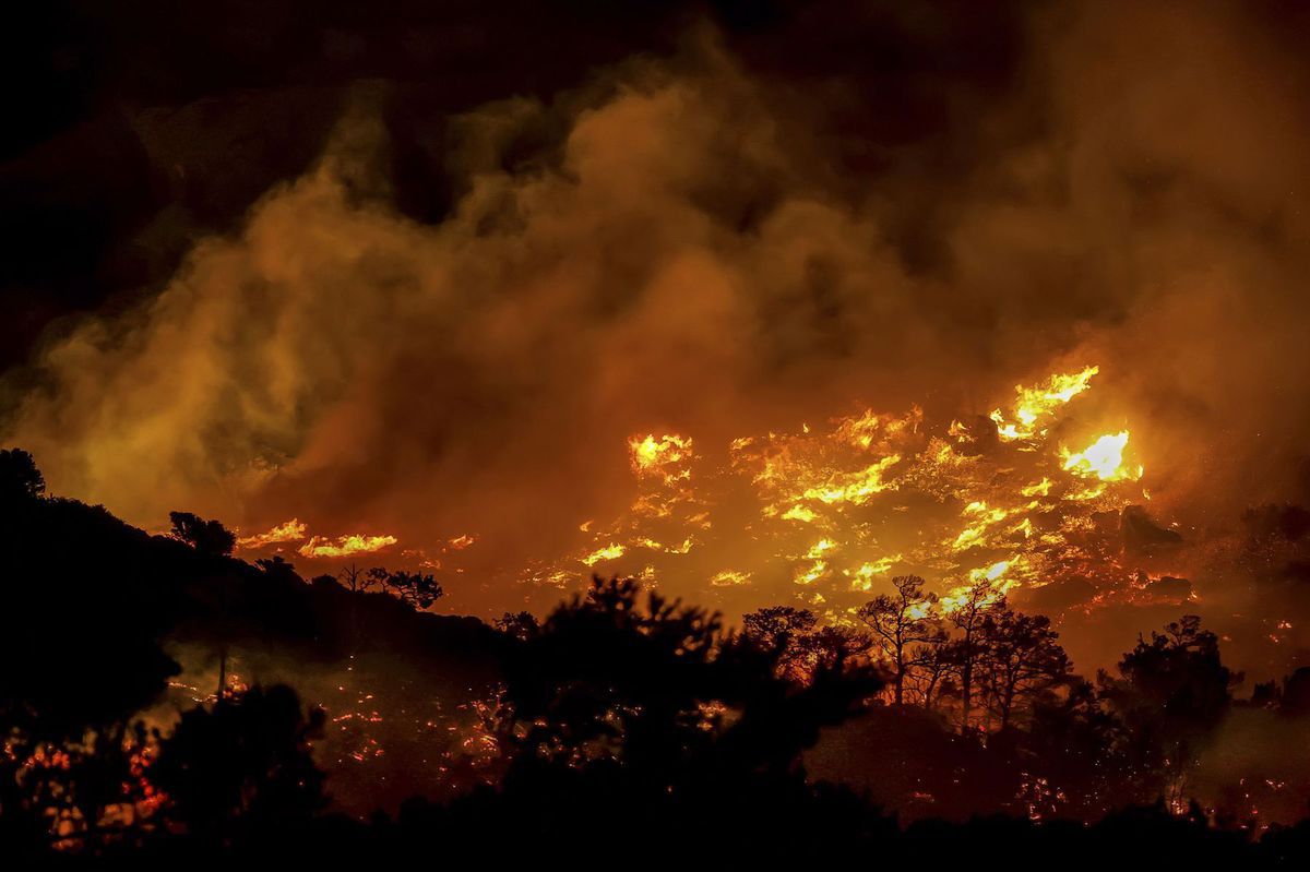 grécko, požiar, kréta