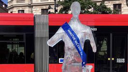 ľadová socha, Tomáš Taraba, Greenpeace