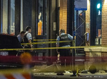 USA Chicago  streľba polícia police