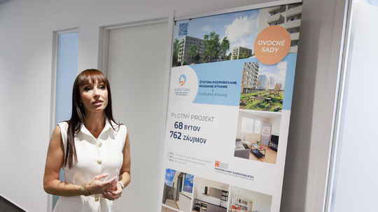 Eva Lisová z Agentúry štátom podporovaného...