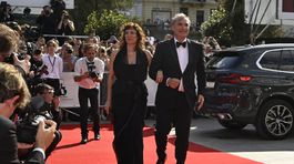 Jiří Macháček a jeho manželka, režisérka Kristina Dufková