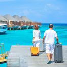 dovolenka, cestovanie, kufor, batožina, Maldivy, Maledivy, exotika