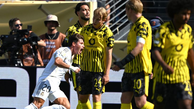 Fran Garcia Real MAdrid Borussia Dortmund
