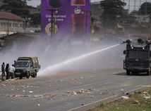 Keňa Nairobi protesty
