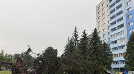 SR Svidník počasie búrka škody odstraňovanie POX