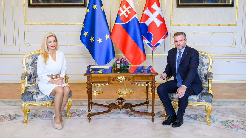 SR Prezident Pellegrini MK Šimkovičová prijatie...