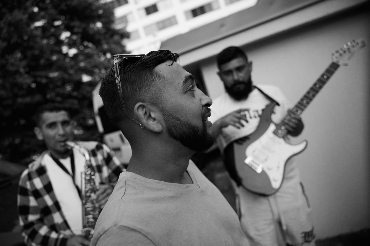 Kapela Lomnické Čháve.