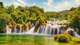 Národný park Krka, Vodopády, Chorvátsko