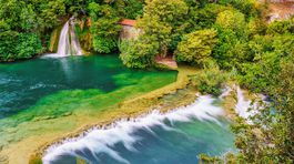 Národný park Krka, Vodopády, Chorvátsko