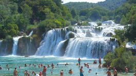 Národný park Krka, vodopády, Chorvátsko