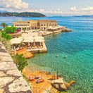 Korfu, Grécko, dovolenka, more, cestovanie