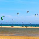 Tarifa, Španielsko, more, dovolenka, kitesurfing, pláž