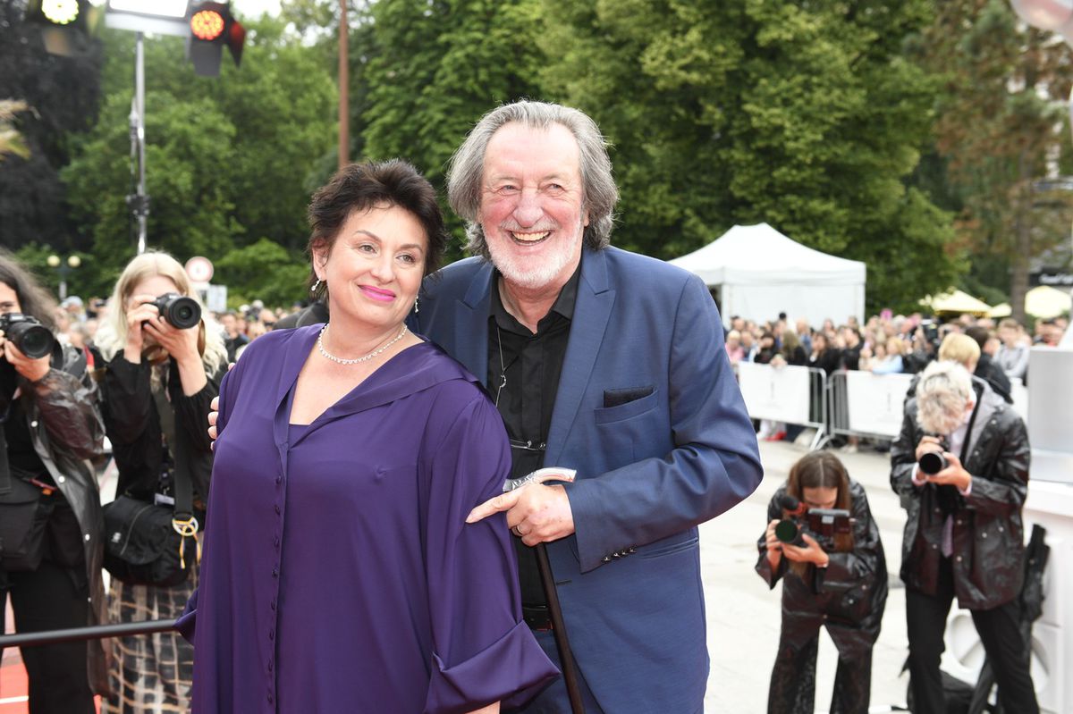 Bolek Polívka a jeho manželka Marcela 