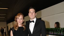 Herečka Ester Geislerová a jej partner. 
