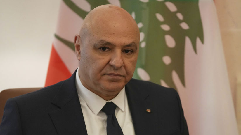 Joseph Aún, libanonský prezident 9. júla 2025....