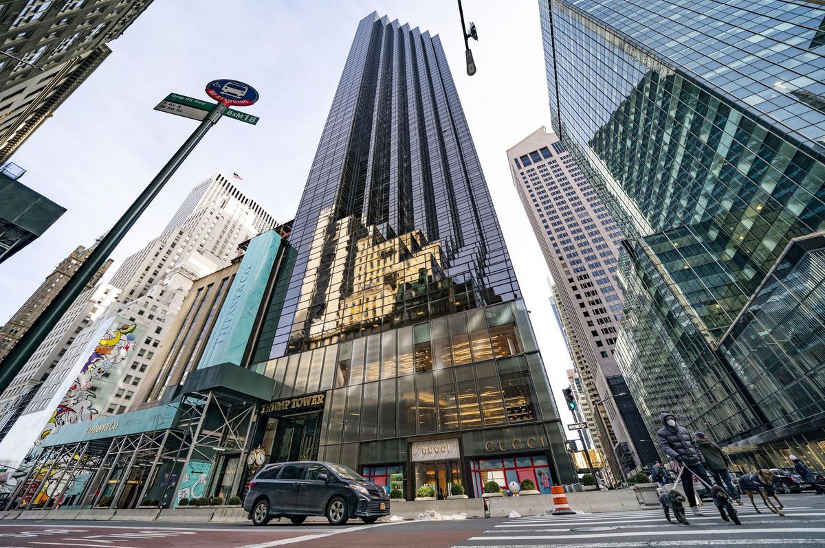 Mrakodrap Trump Tower v New Yorku v USA