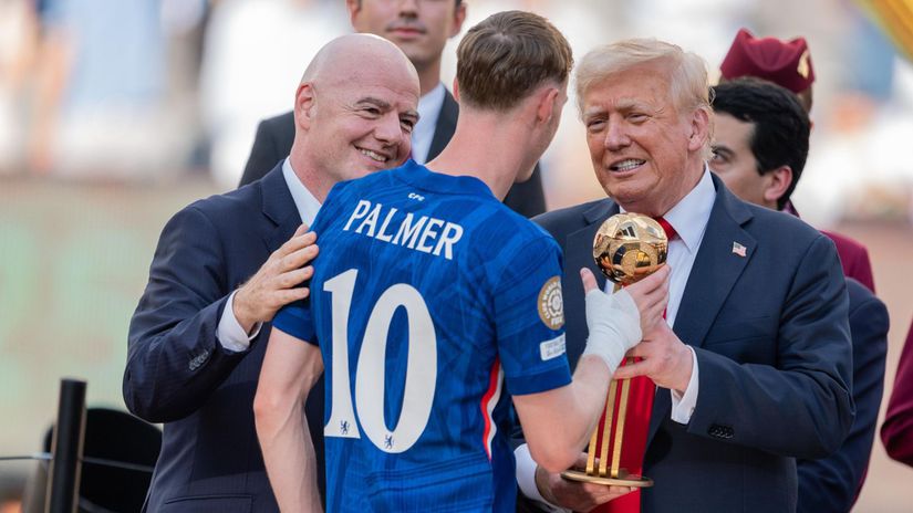 Cole Palmer, Donald Trump