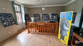 Expozícia venovaná poštárstvu v rodnom dome Kláry Jarunkovej