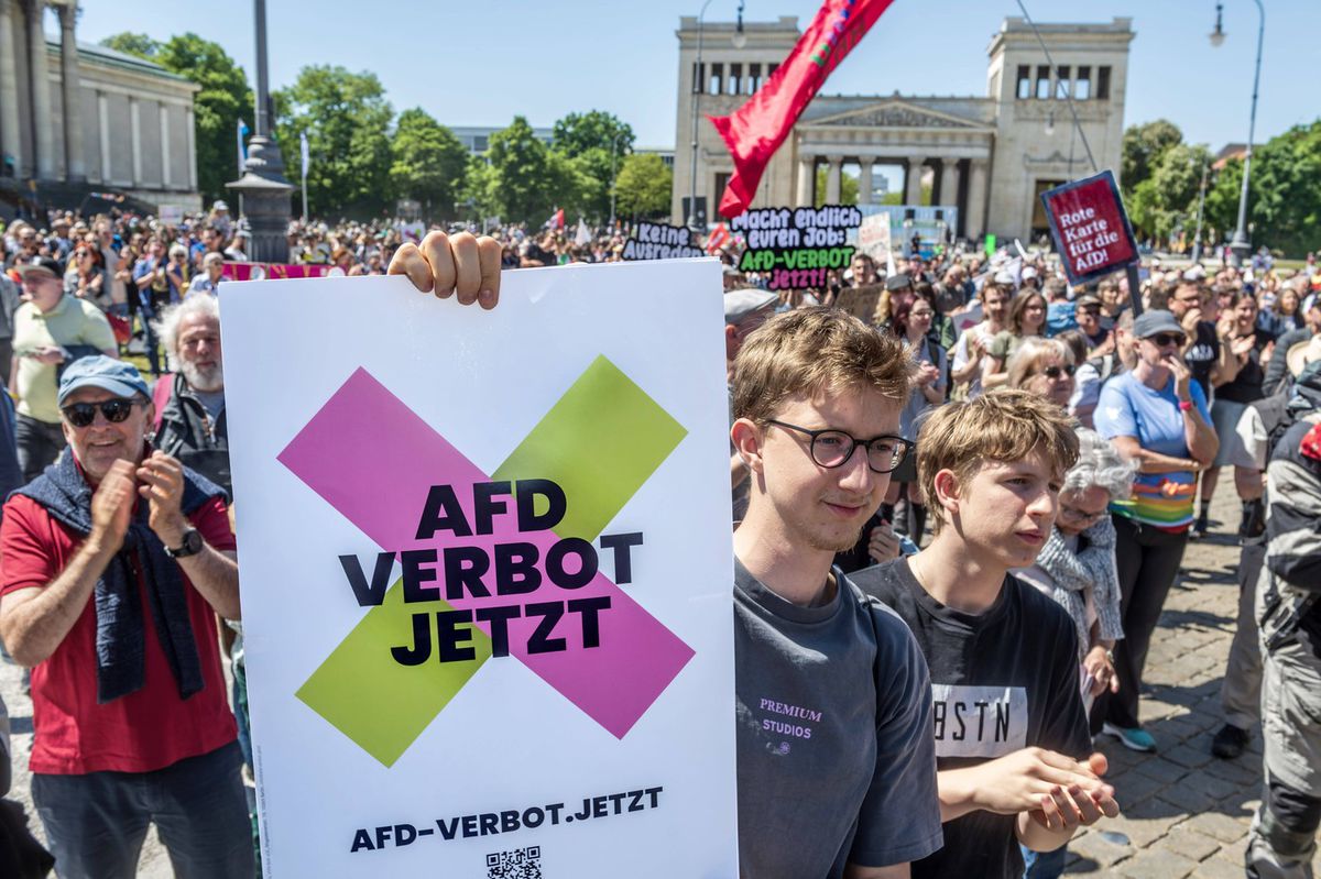 AfD, demonštrácia proti AfD