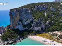 pláž, Cala Luna, Sardínia, mReportér