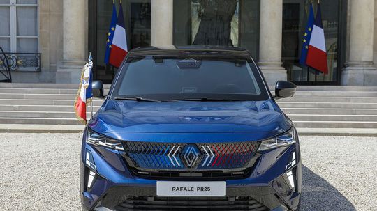 Renault Rafale - Emanuel Macron