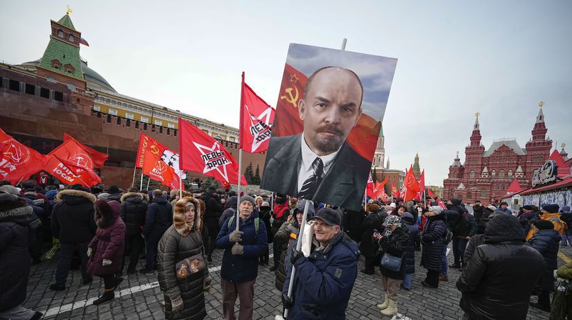 Russia Lenin Death Anniversary