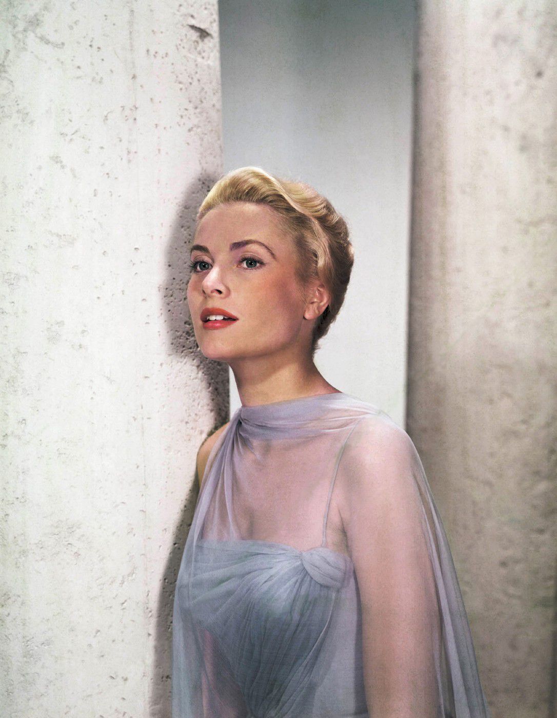 Grace Kelly na zábere z filmu Chyťte zlodeja.