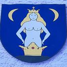 Hlohovec, Hlohovský zámok, erb, žena