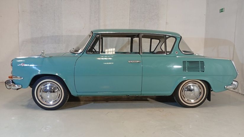 Tak takéto kupé Škoda 1000 MBX, navyše vo...