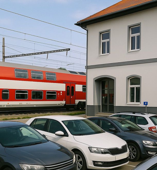 Bezplatne parkovanie poskytuje ZSSK 