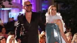 Herečka Jana Majeská bola hviezdou prehliadky Fera Mikloška v Piešťanoch. 