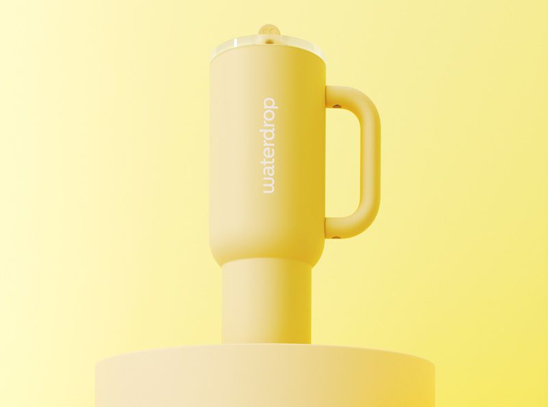 Butter Yellow Tumbler - Hero Render 25G -...