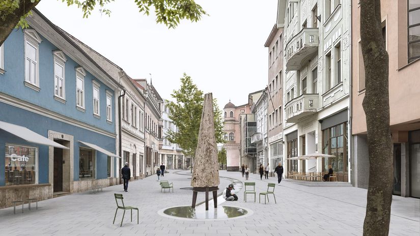 Ružomberská pešia zóna by v budúcnosti mala...